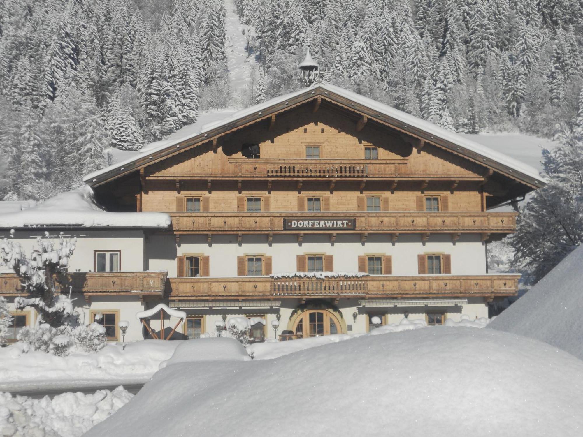 Landgasthof Dorferwirt Oberau Eksteriør billede