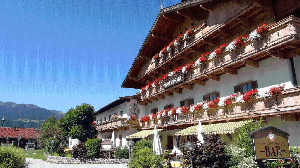 Landgasthof Dorferwirt Oberau Eksteriør billede
